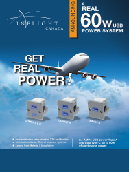 Fast USB Power Inflight Canada